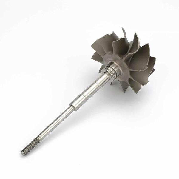 MS-TECH Turbo GTW38 Turbine Wheel Shaft 407276-6 407276-19 Fit Turbos  Ind 74.17mm Exd 64.56mm Blades 11