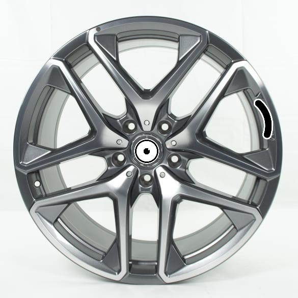 Amg G-Class 5 Double Spoke Grey Genuine 21 Inch Alloy Rims For Mercedes Benz