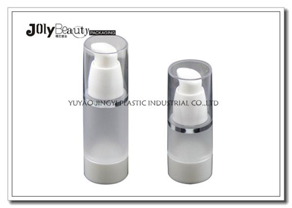 Duck Mouth Mo Transparent Makeup Pump Bottle 80ml Airless For Skin Care Cream