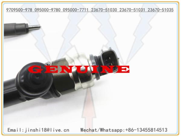 Denso Genuine Injector 9709500-978 095000-9780 095000-7710 095000-7711 for Toyota 23670-51030 23670-51031 23670-51035