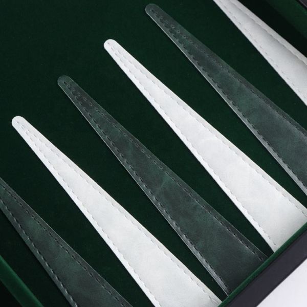 Handmade Travel PU Leather Backgammon Game Box Chess Board Game Set Box