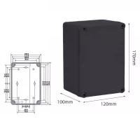 Boîte de jonction en plastique résistante aux intempéries IP66 170*120*100mm
