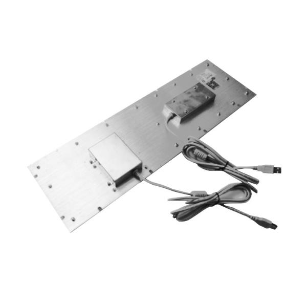 Self Service Kiosk IP65 Waterproof Industrial Stainless Steel Metal Keyboard With Touchpad