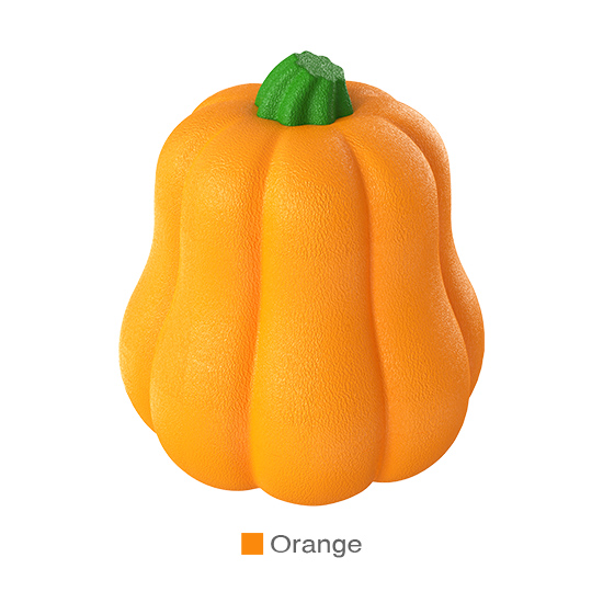 Interactive Dog Toy Pumpkin Pet Chew Toy Encourages Movement and Play Fashionable Style