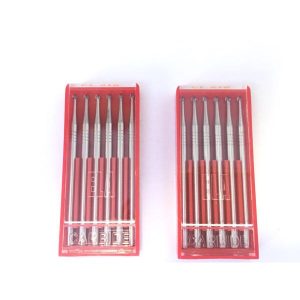 Ball Shape Carbide Cutting Tools , Dental Laboratory Burs High Durability