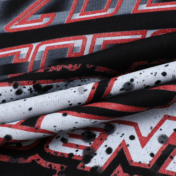 Men's Hip Hop Style Skateboard T-Shirt Fashion Oversized Solid Pattern 100% 230g Heavy Cotton Breathable Eco-friendly Digital