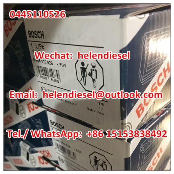 Genuine and New  Fuel Injector 0445110526 , 0 445 110 526 ,  original and new, Interchangeable  0445110527