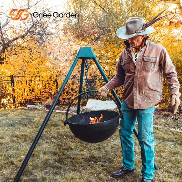 Outdoor Garden Firepits Wood Charcoal Heating Cooking BBQ Support