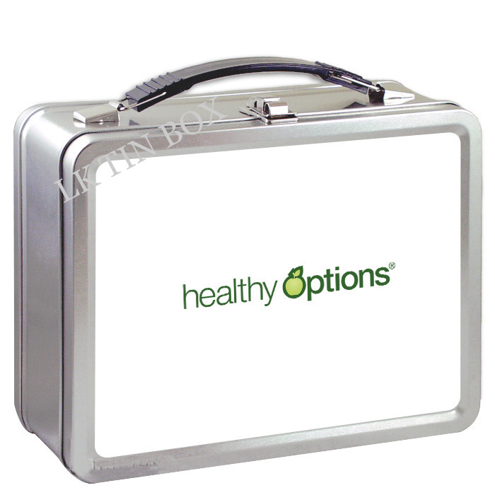 Embossed  Lunch Tin Box Eagle Design For Football Fans Collection