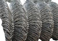 75 mm Fenda Galvanizado Chain Link Hole uso jardim
