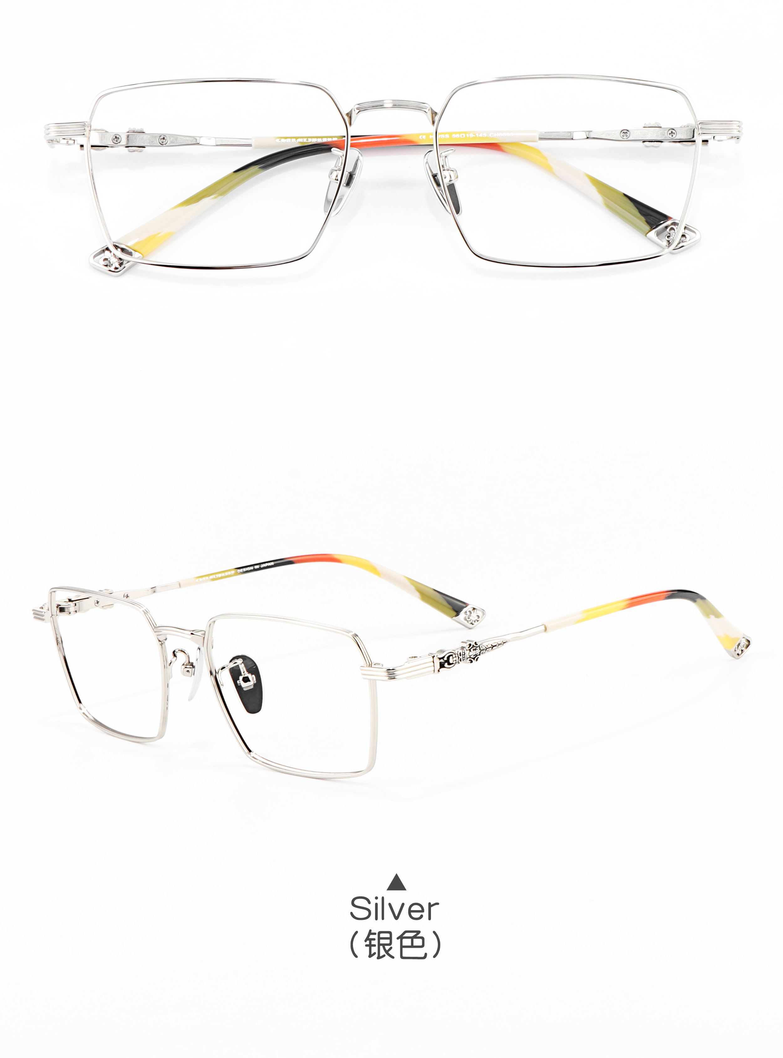 Titanium Eye Glass Y2k Luxury Brand Optical Prescription Presbyopia Multifocal Women's  Fashion Designer Reading  Women Glasses