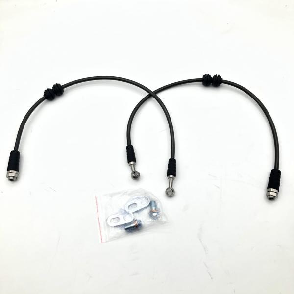 Тормозной рукав BMW 65cm заплетенный сталью утопил сопло с вогнутым ртом