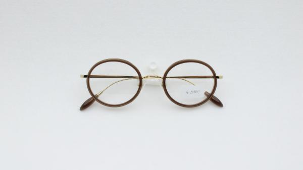 UltraLight titanium acetate Retro round Fashion Eyeglass frame for Men Women