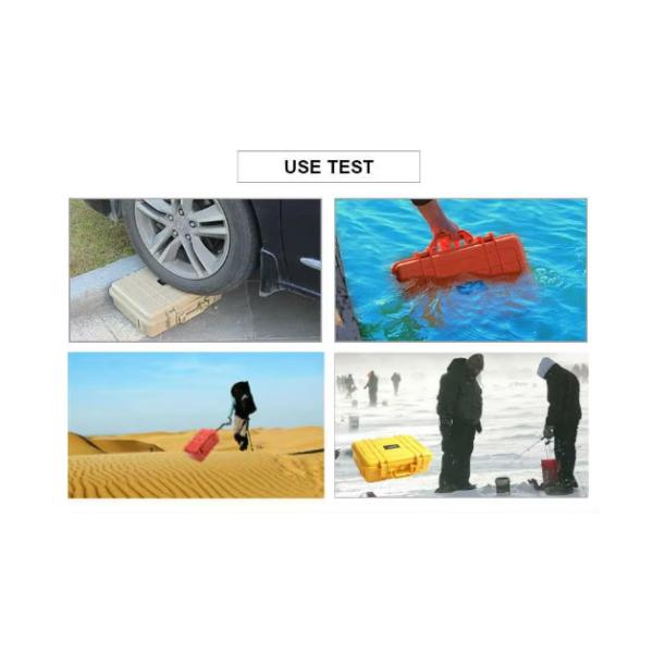 Caja de plástico de moldeo rotativo resistente a la corrosión para herramientas militares