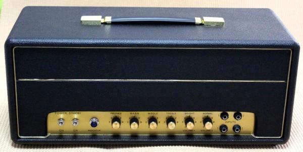 Marshall Style JTM45 Hand Wired All Tube Guitar Amplifier Head with Ruby Tubes 50W