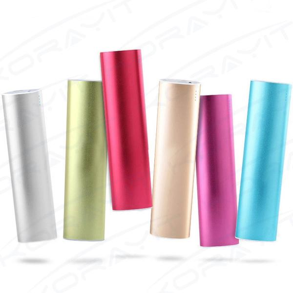 10400mAh Ellipse Shape Portable Mobile Power Bank with LED Flashlight, Promotional Gifts
