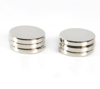 Zinc Coating Rare Earth Permanent Magnets N50 Powerful 20*20mm