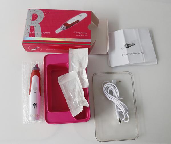 dispositivo dos cuidados com a pele de Microneedle da pena do derma de Derma Pen Electric da agulha de Profesional da pena do derma massager facial do auto micro
