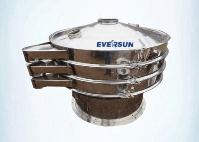 Máquina da peneira do Vibro do aço carbono do diâmetro 600mm para o carvão vegetal