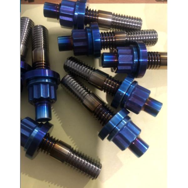 Grade 5 Titanium Stud Washer And Nut Exhaust Manifold Repair Kit