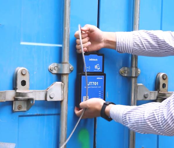 南京錠Jointech JT701 GPRS RFID 4G GSMを追跡する遠隔地GPS