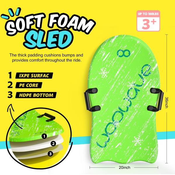 Custom Logo Snow Sleds for Unforgettable Outdoor Experiences from Woowave