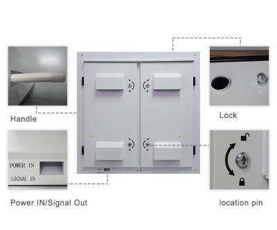 Commercial Rental LED Video Wall Display Board 1/2 Scan Method 2 Years Warranty