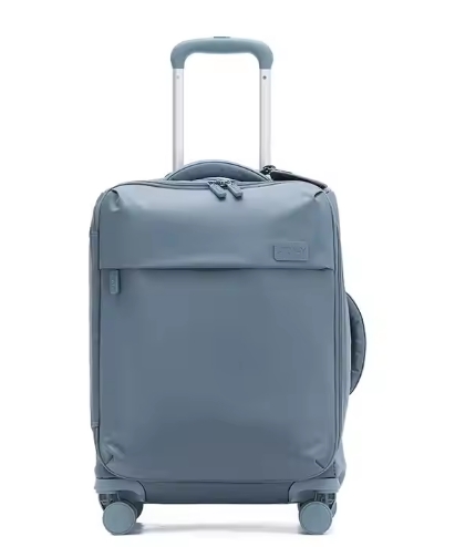 2025 Luxury Lightweight Nylon 18-Inch Large Capacity Waterproof Luggage Case Swivel Spinner Mainly Fabric Versatile Suitcase