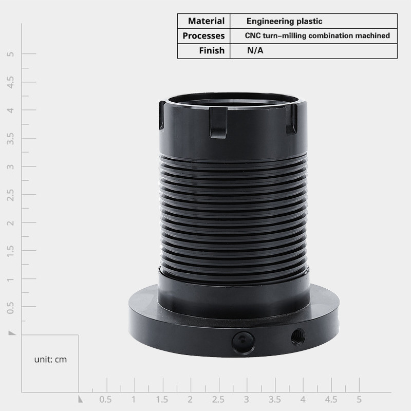 Высококачественный Алюминиевый на заказ Cnc Свертывающий и фрезирующий круглый цепной компонент