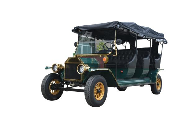High Power Antique Electric Car 8 Seats With Curtis Controller