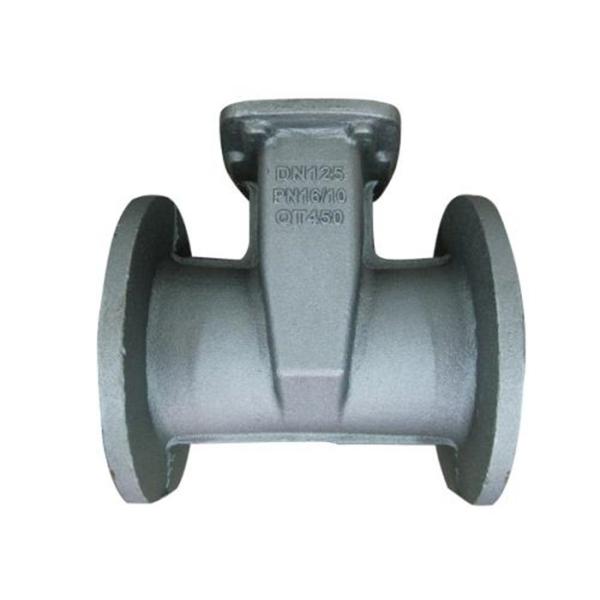 Heat Treatment Aluminum Pipe Connectors Iron 450-10 Ductile Iron Casting Fittings