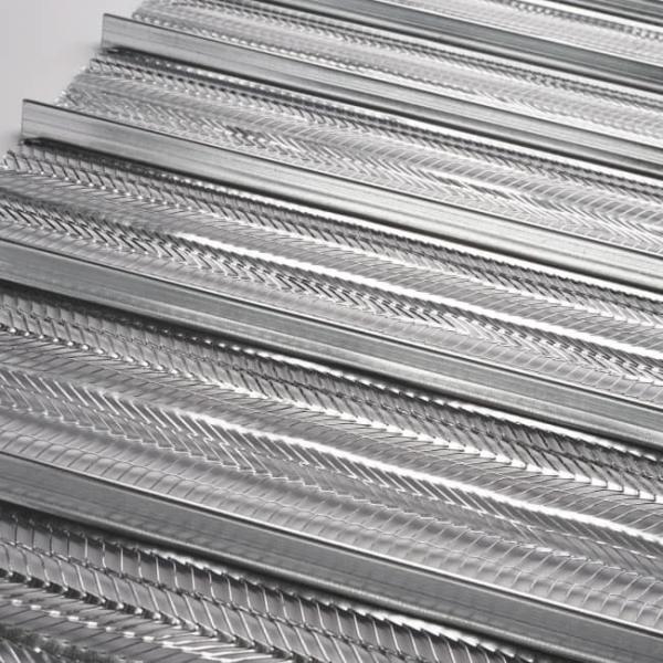 Self Furring Hi Rib Metal Lath 3.4lbs Load Bearing Riblathe High Strength Corrosion Resistance