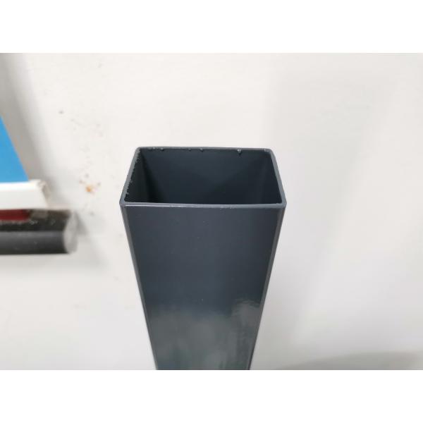 PVC покрыл 50*200mm сетка 3D изогнула сваренную загородку ячеистой сети со столбом прямоугольника