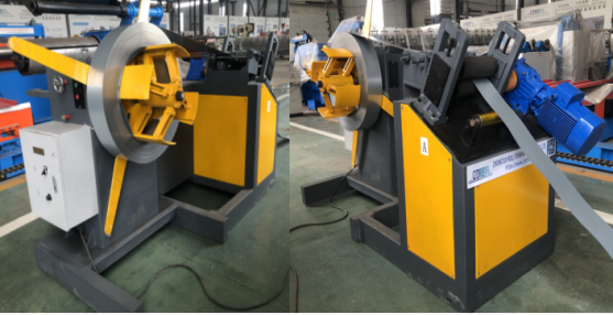 Máquina de formación de rollos de quilla ligera y precisa para la construcción de paredes de yeso