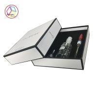 Duas partes brancas de EVA Insert Cosmetic Gift Box para o empacotamento do perfume