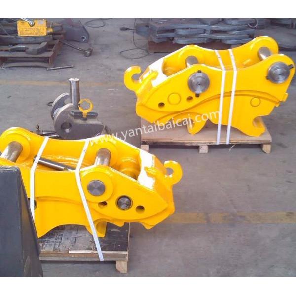Quick Hitch With Excavator Bucket Excavator Construction Machinery Attachments hydraulic Quick Coupler Hitch for all excavator