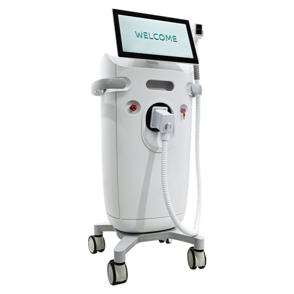 15.6 Inch Ance Treatment Skin Rejuvenation 755 1064 808nm Diode Laser Hair Removal Machine