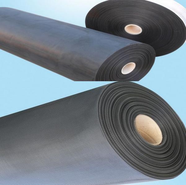 Résistance à l'abrasion tissée enduite d'époxyde de tissu de fil, maille en acier augmentée par poids léger noir
