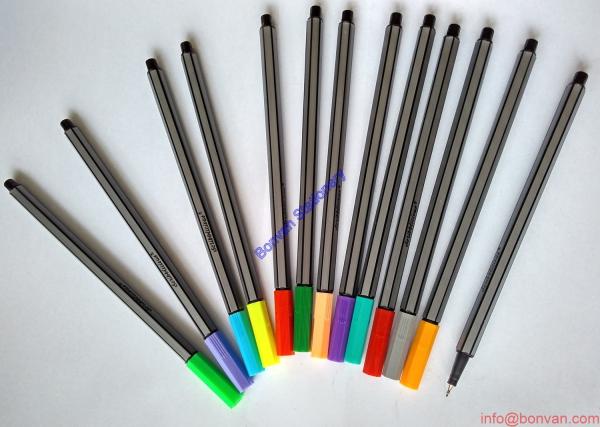 Hot selling grey barrel fine liner pens drawing pens,geman standards,cheap fineliner pen