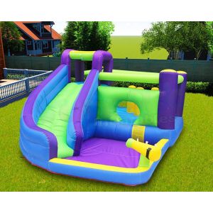 Двойные пики ягнятся парк бассейна водных горок задворк 0.55мм раздувной