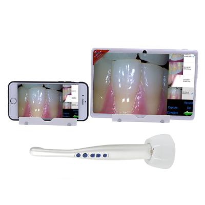 8 varredor oral intra dental mega da câmera do espelho de boca 3d do equipamento dental com Wifi e a doca de carregamento sem fio