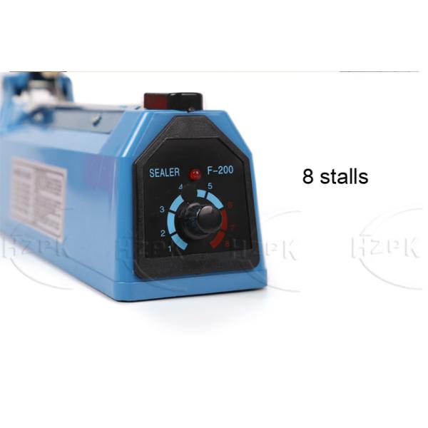 Snacks Food Sealer Film Sealing Machine 50 / 60 Hz Low Energy Consumption