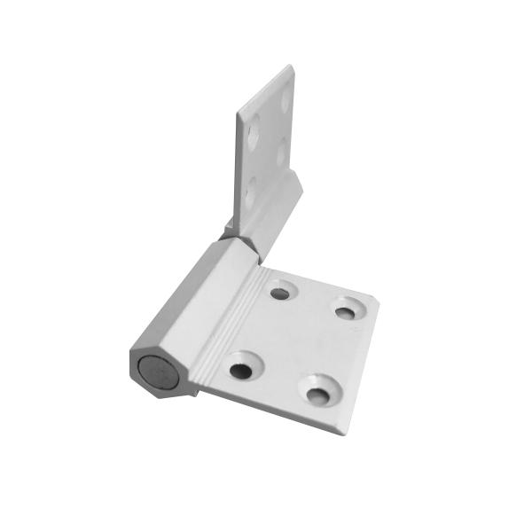 Door Heavy Duty Aluminum Hinge White For Fast Proofing 0-180 Degree Opening