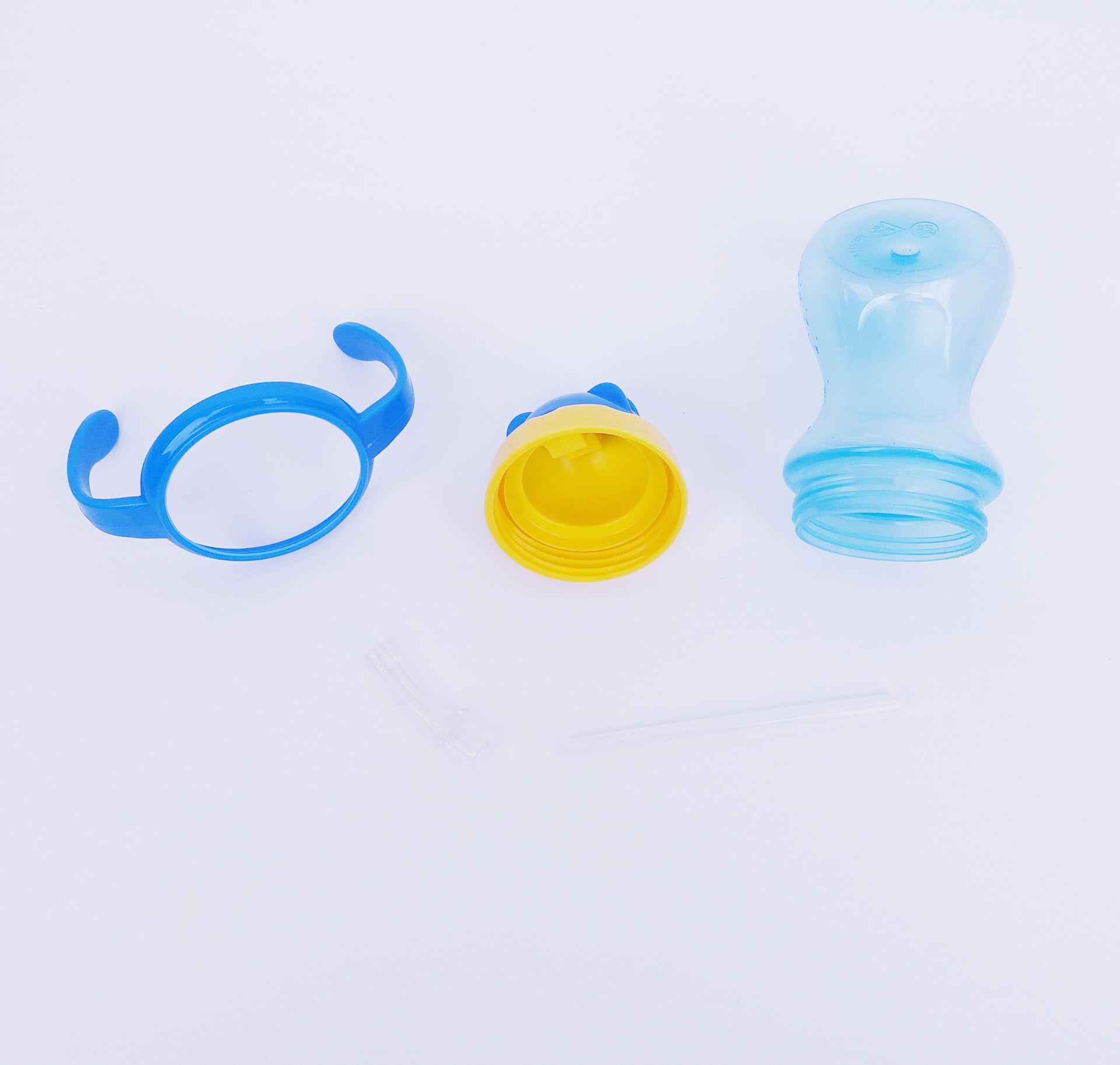 Мягкая гибкая чашка Sippy младенца BPA свободная 9oz 290ml