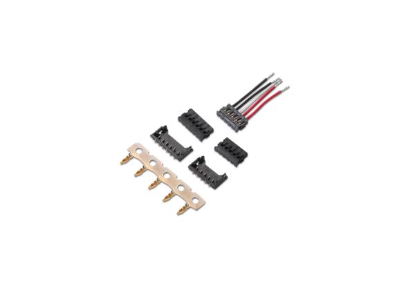 High quality Molex 1.2mm 2pin, 3pin, 4pin wiring harness connector for battery application