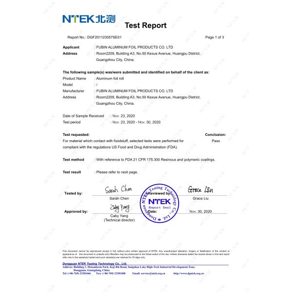 1300ml Round Foil Trays Aluminum Foil Container For Baking Cooking