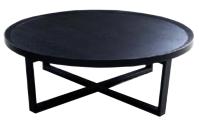 Black Contemporary Modern Style Coffee Table 1000*600*450mm