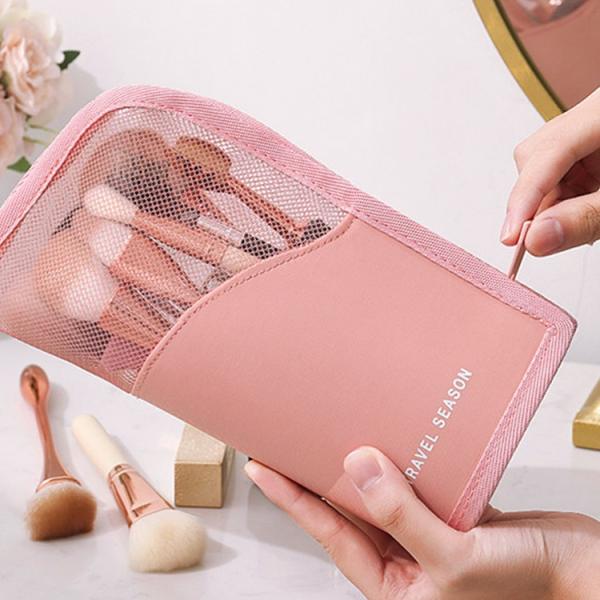 Zipper Closure Makeup Brushes Holder for Customized Promotion and OEM/ODM Acceptance
