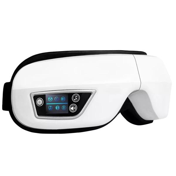 O Massager do olho elétrico com a máquina customizável da massagem do olho da música do calor para os olhos secos do relevo da fadiga melhora o sono