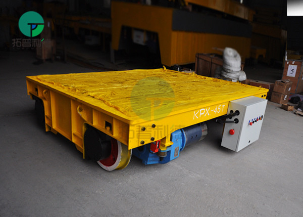 Electrical Heavy Pipe Handling Trolley On Rails